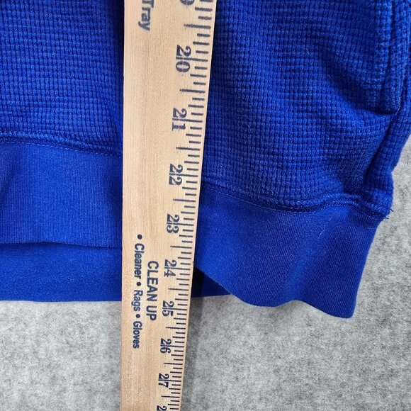 American Eagle Blue Quarter Zip Athletic Pullover - Picture 7 of 8